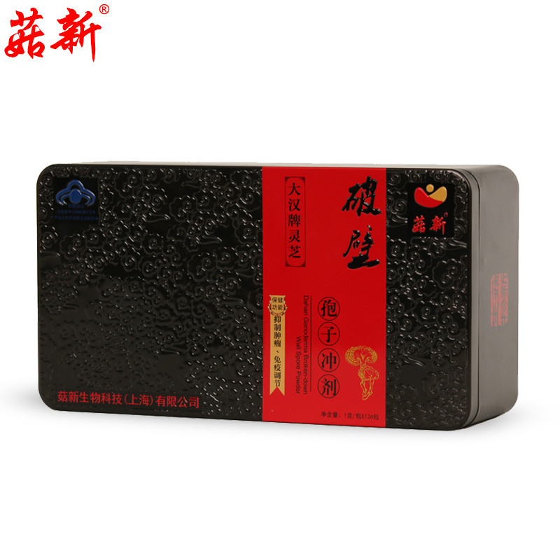 菇新大漢靈芝破壁孢子沖劑 核準(zhǔn)功效：抑制腫瘤，免疫調(diào)節(jié)